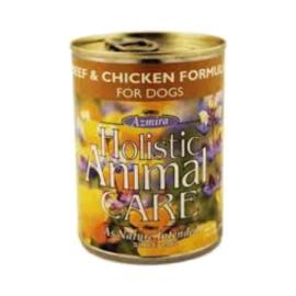 Azmira Beef & Chicken Formula Canned Dog Food (13.2 oz size)