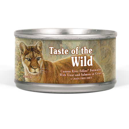 Taste of the Wild Canyon River Feline Formula (5.5 oz size)