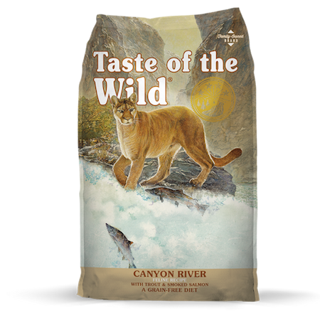 Taste of the Wild Canyon River Feline Recipe (5 lb size)