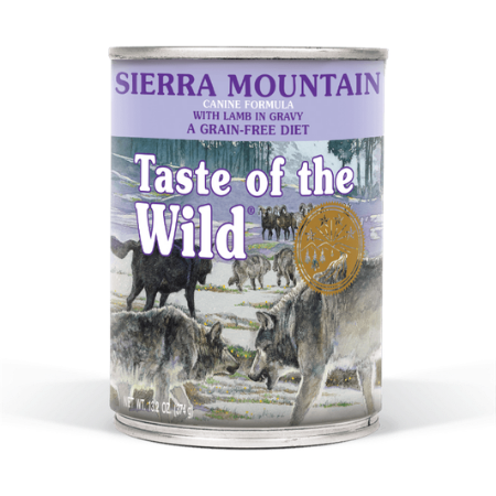 Taste of the Wild Sierra Mountain Canine Formula with Lamb in Gravy (13 oz size)