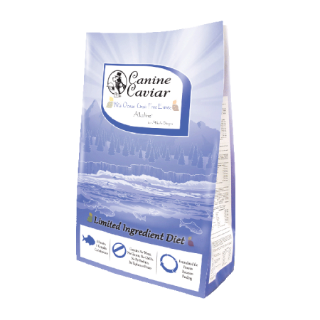 Canine Caviar Wild Ocean Grain Free Limited Ingredient Alkaline Holistic Dog Food for All Life Stages (4.4 lb size)
