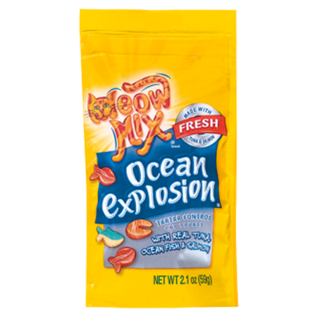 Meow Mix Ocean Explosion Treats ( lb size)