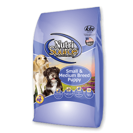 Nutrisource Small and Medium Breed Puppy Dog Food (30 lb size)