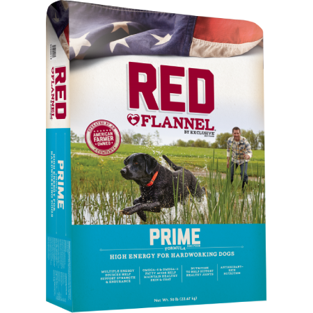 Red Flannel Prime Formula Dog Food (25 lb size)