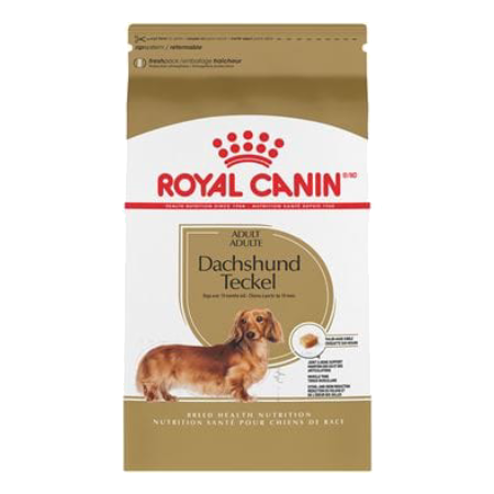 Royal Canin Dachshund Adult Dry Dog Food (10 lb size)