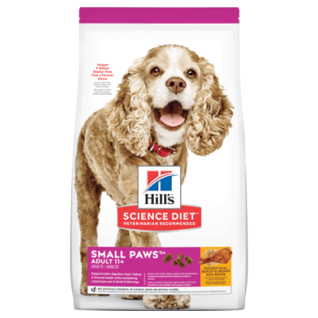 Hill’s Science Diet Adult 11+ Small Paws Dog Food ( lb size)