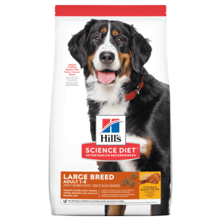 Hill’s Science Diet Adult Large Breed Chicken & Barley Recipe Dog Food (35 lb size)
