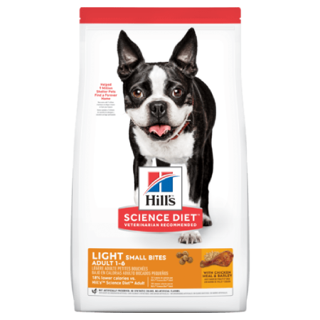 Hill’s Science Diet Adult Light Small Bites Dog Food (13 oz size)
