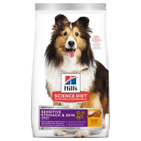 Hill’s Science Diet Adult Sensitive Stomach & Skin Chicken Recipe Dog Food (30 lb size)