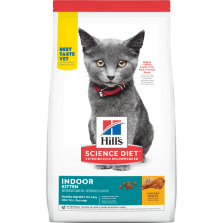 Hill’s Science Diet Kitten Indoor Formula (3.5 lb size)
