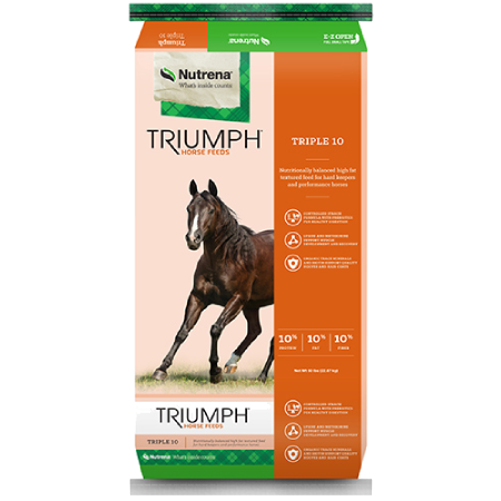 Triumph Triple 10 Textured Horse Feed ( lb size)