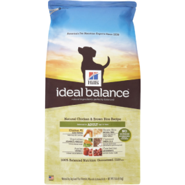 Hill’s Ideal Balance Natural Chicken & Brown Rice Recipe Adult Dry Dog Food (4 lb size)