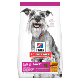 Hill’s Science Diet Adult 7+ Small Paws Chicken Meal, Barley & Brown Rice Recipe Dog Food (4.5 lb size)