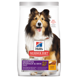 Hill’s Science Diet Adult Sensitive Stomach & Skin Chicken Recipe Dog Food (4 lb size)