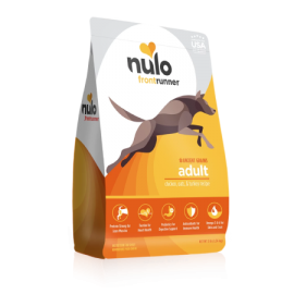 Nulo Frontrunner Ancient Grains High-Meat Kibble Chicken, Oats & Turkey Recipe (3 lb size)