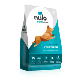 Nulo Frontrunner Ancient Grains High-Meat Kibble For Small Breeds Turkey, Whitefish & Quinoa Recipe (11 lb size)