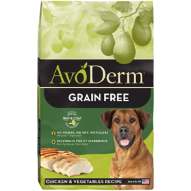AvoDerm Grain Free Chicken & Vegetables Recipe (4 lb size)