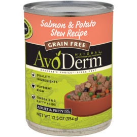 AvoDerm Grain Free Salmon & Potato Stew Recipe (12.5 oz size)
