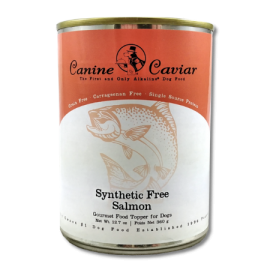 Canine Caviar Synthetic Free Salmon Gourmet Topper & Canned Dog Food Supplement (12.7 oz size)