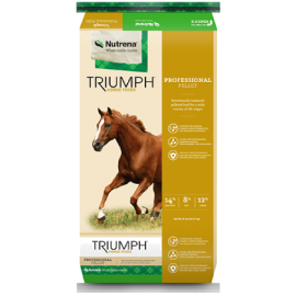 Nutrena Triumph Professional Pellet Horse Feed (50 lb size)