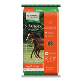 Nutrena SafeChoice Mare & Foal Textured Horse Feed (50 lb size)