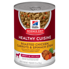 Hill’s Science Diet Adult Healthy Cuisine Roasted Chicken Dog Food (12.5 oz size)