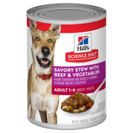 Hill’s Science Diet Adult Savory Stew with Beef & Vegetables ( lb size)