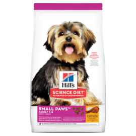 Hill’s Science Diet Adult Small Paws Chicken Meal & Rice Recipe Dog Food (15.5 lb size)