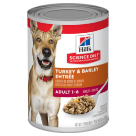 Hill’s Science Diet Adult Turkey & Barley Entree Dog Food (13 oz size)