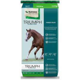Nutrena Triumph Fiber Plus Horse Feed (50 lb size)